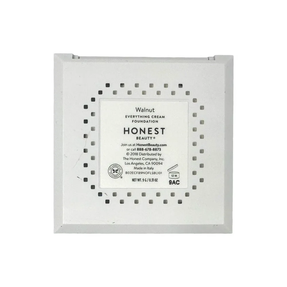 Honest Beauty Everything Cream Foundation - Walnut - 9g / 0.31 oz - Set of 2